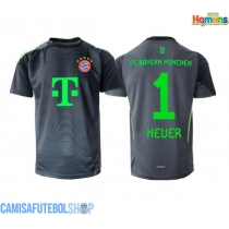 Camisa de time de futebol Bayern Munich Manuel Neuer #1 Goleiro Replicas 2º Equipamento 2025-26 Manga Curta